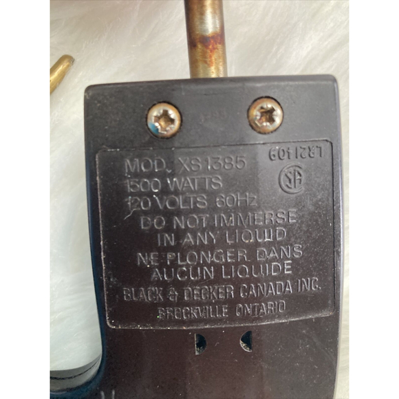 Black & Decker Electric Fry Pan Skillet Temperature Control Model XS1385 Tested! - Picture 3 of 6